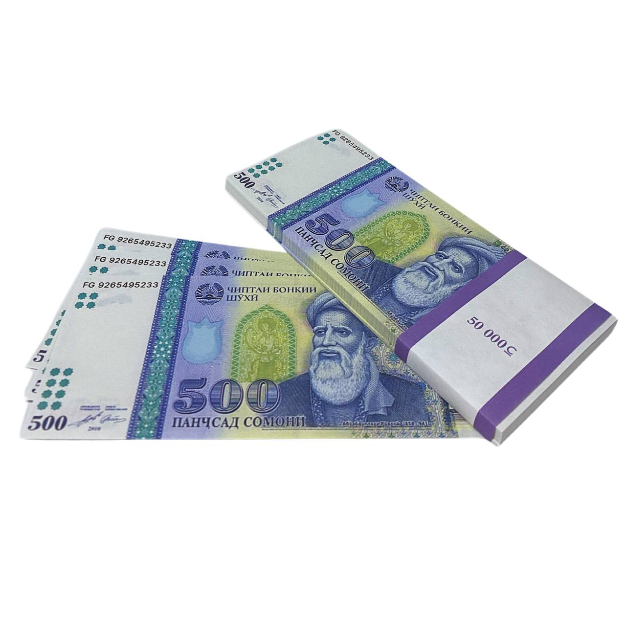 500 Tajikistani Somoni